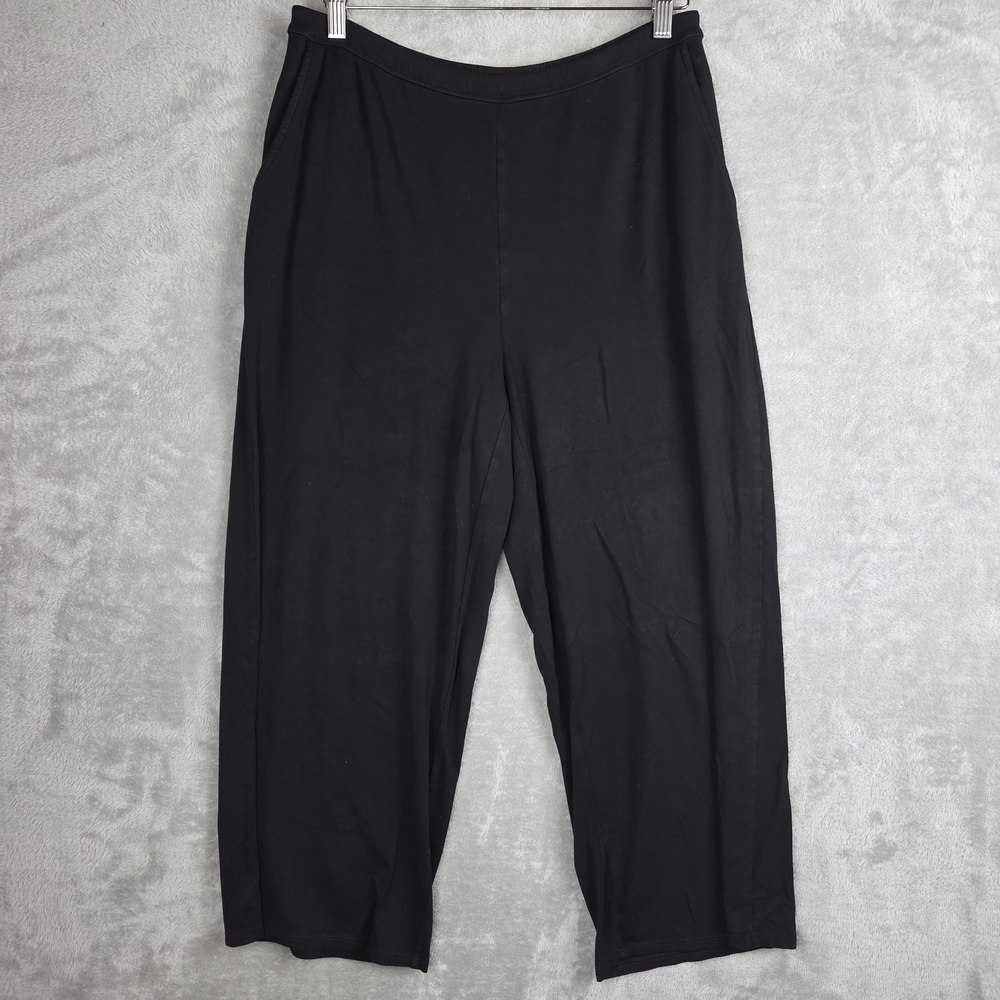 J. Jill Black Ankle Cropped Pants
